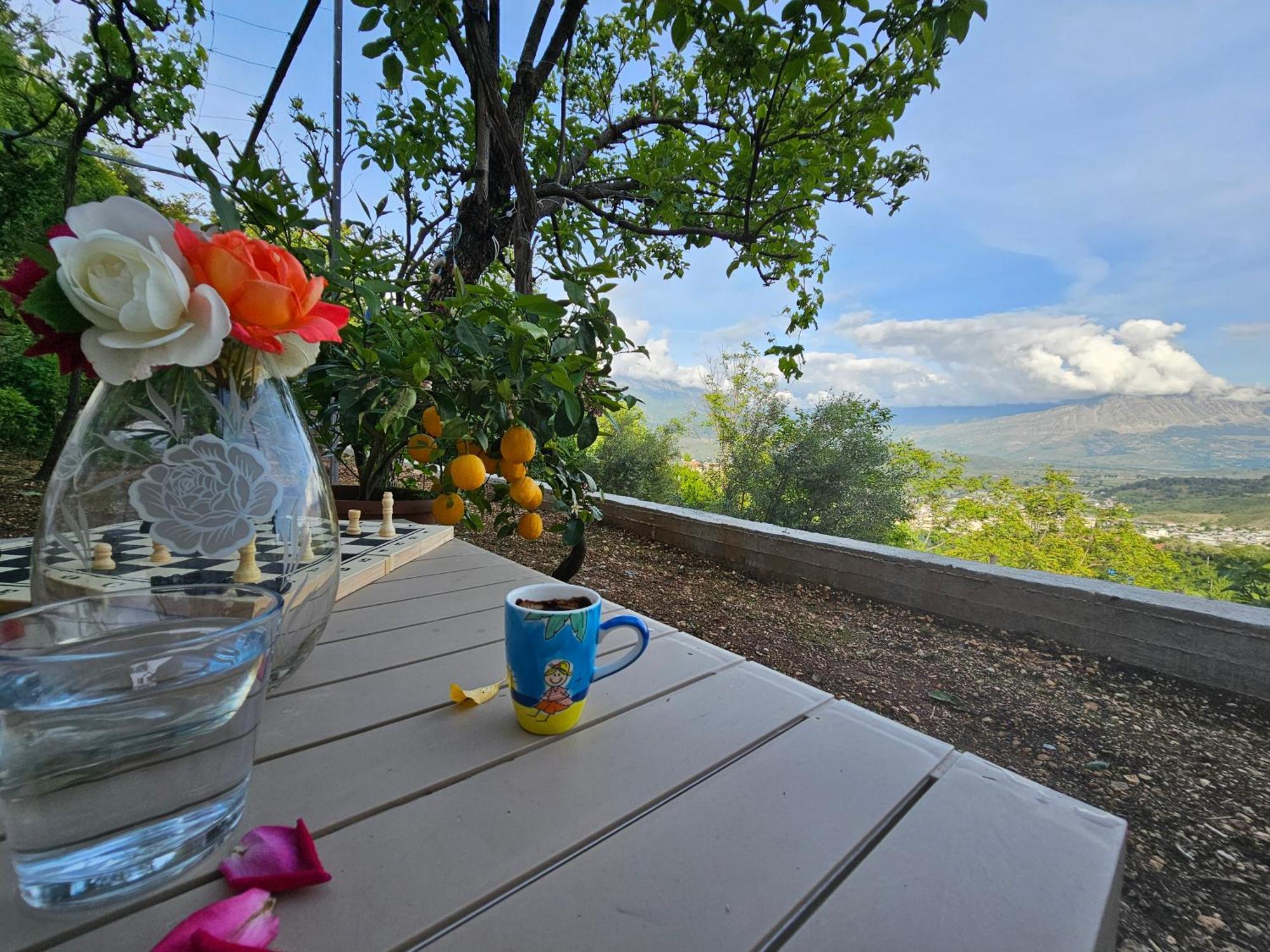 Lemon Garden Apartment-Hot Tub Jacuzzi Gjirokastër Buitenkant foto
